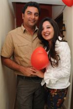 Amy and Farzaad Billimoria at Preety Bhalla_s birthday bash.JPG